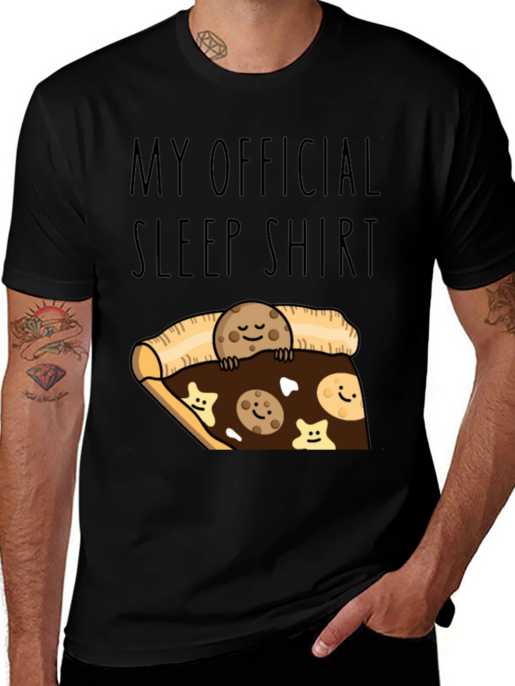Funny Cookie Sleep Shirt - Official Pajama Tee