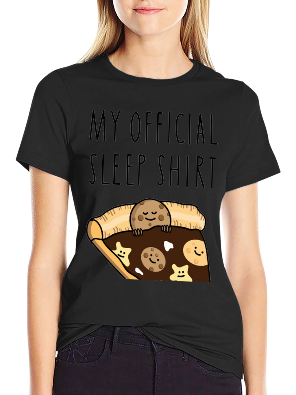 Funny Cookie Sleep Shirt - Official Pajama Tee