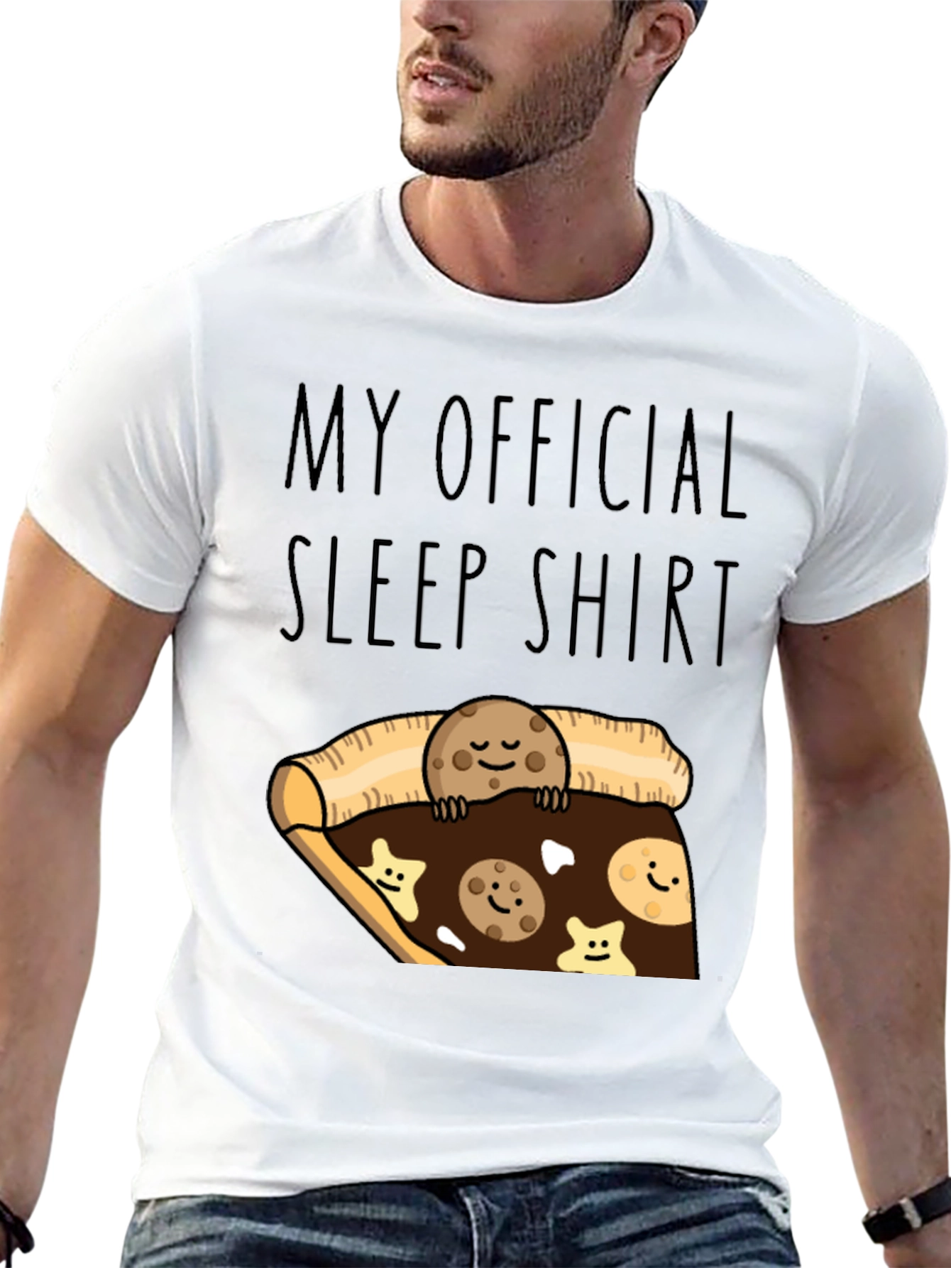 Funny Cookie Sleep Shirt - Official Pajama Tee