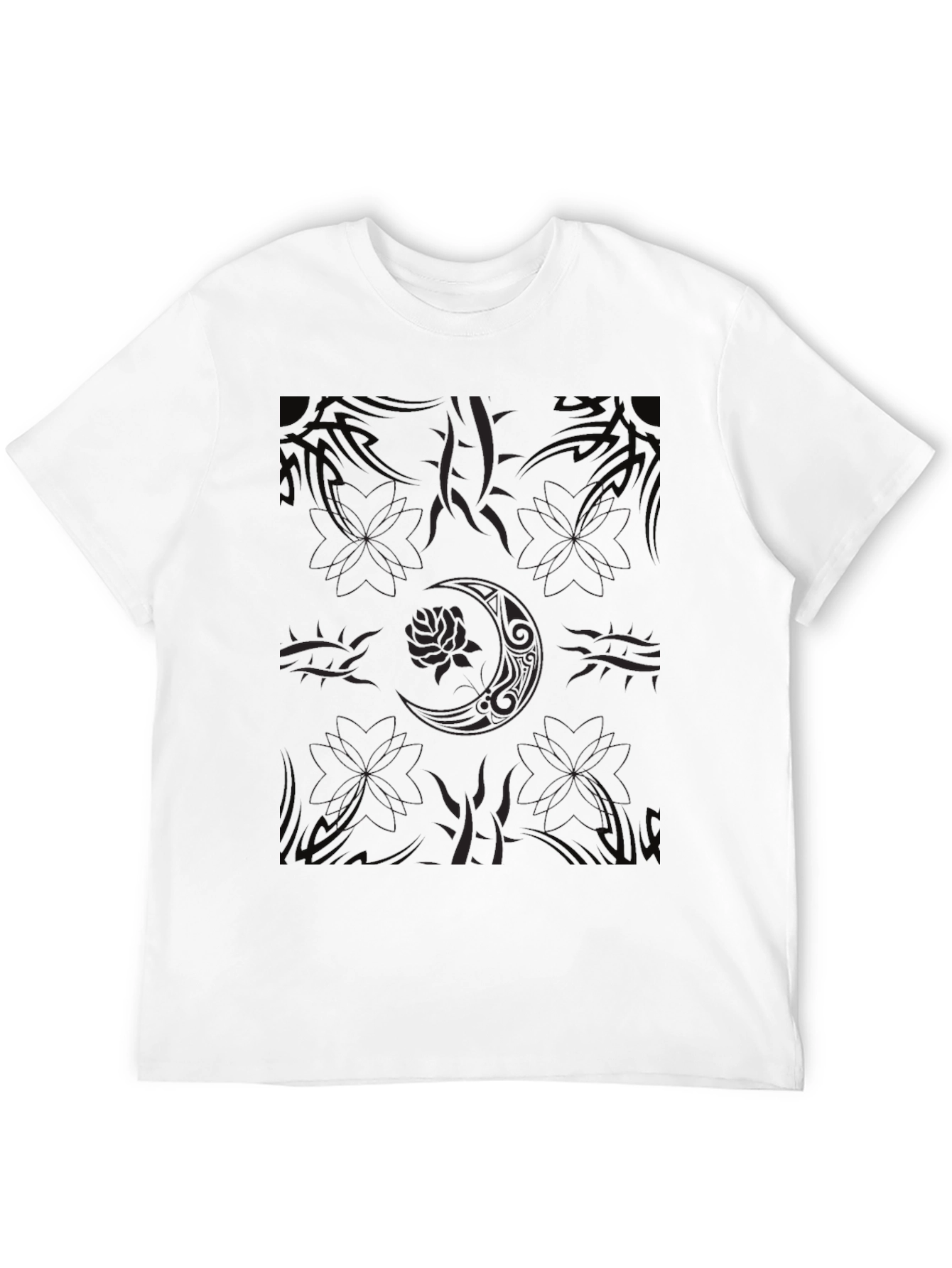 Mystic Moon Black T-Shirt