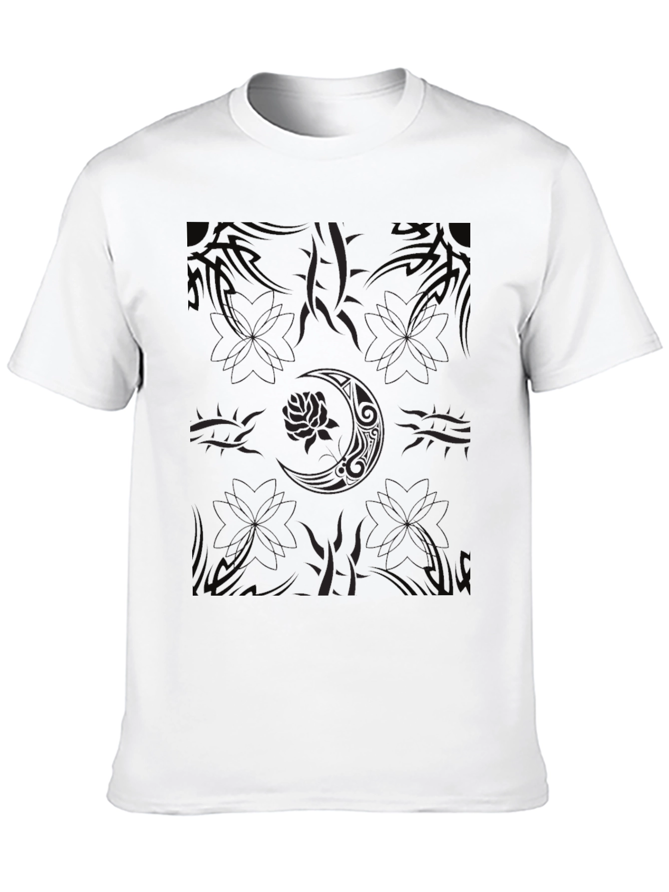 Mystic Moon Black T-Shirt