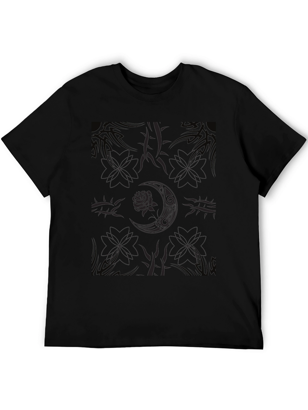 Mystic Moon Black T-Shirt