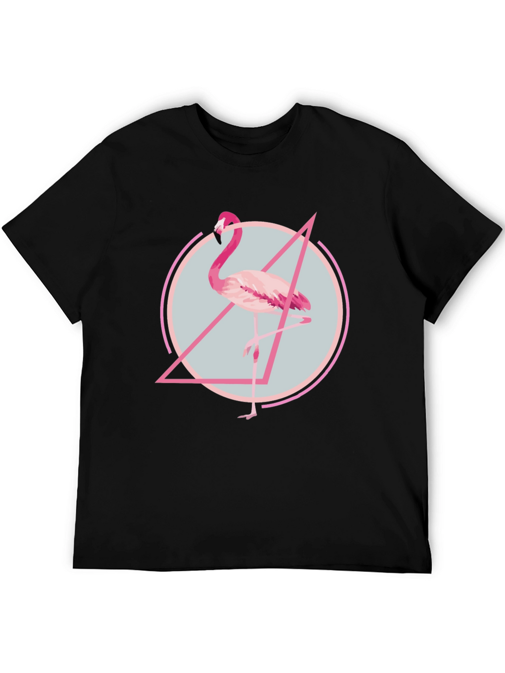 Flamingo Graphic Tee - Modern Print T-Shirt