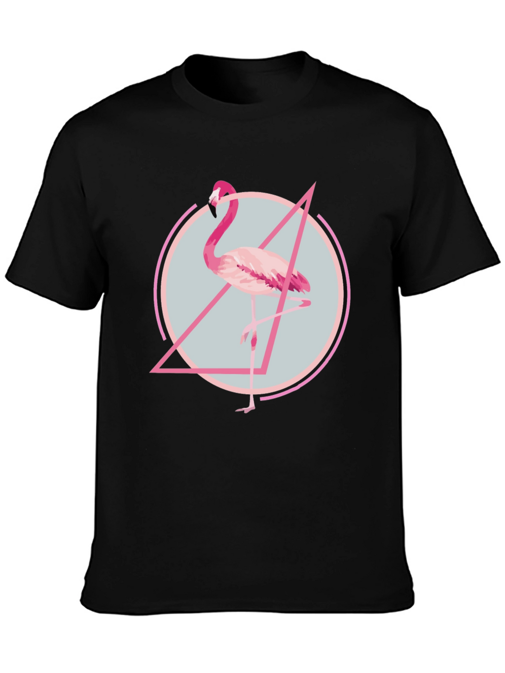 Flamingo Graphic Tee - Modern Print T-Shirt