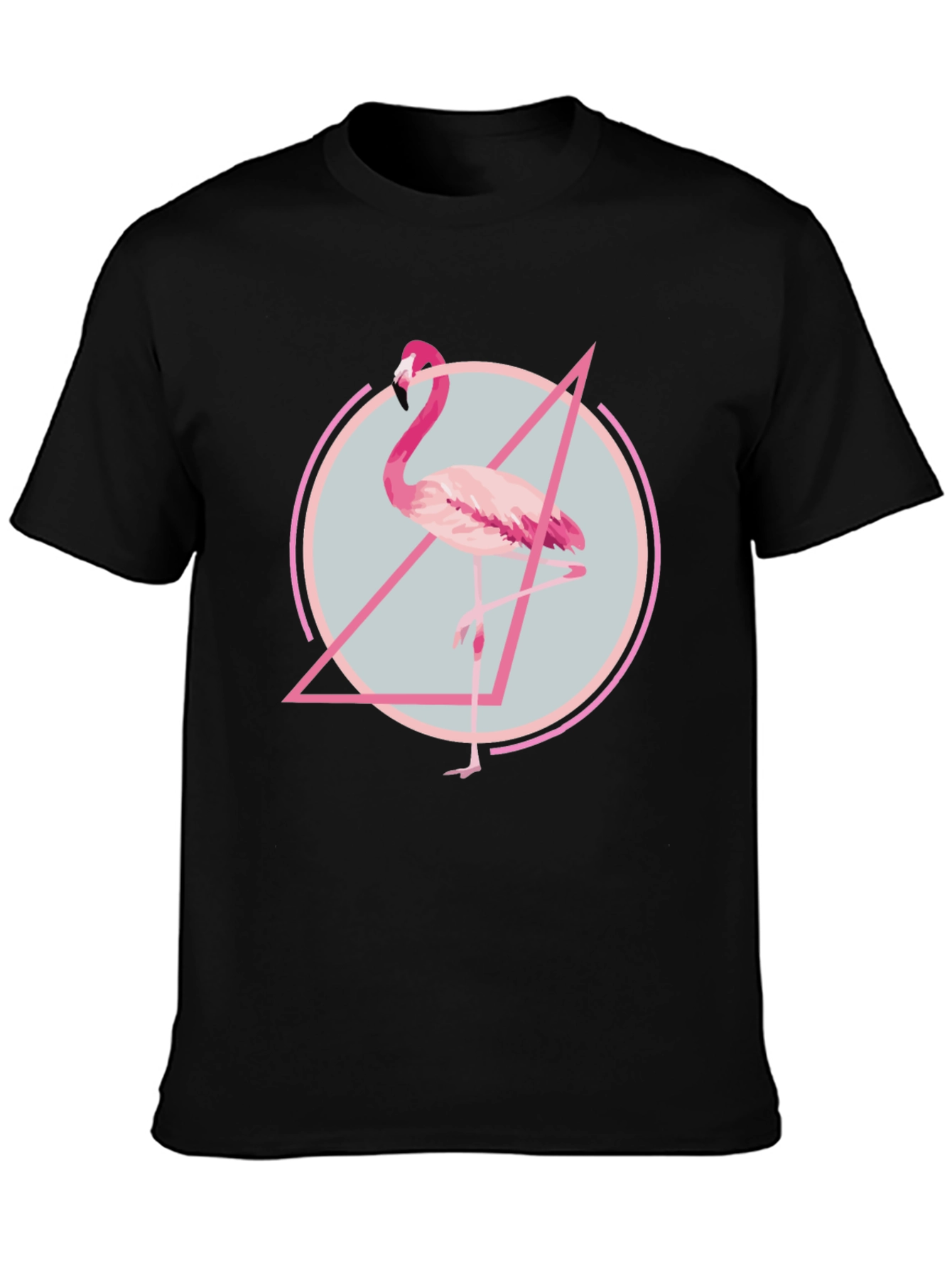 Flamingo Graphic Tee - Modern Print T-Shirt