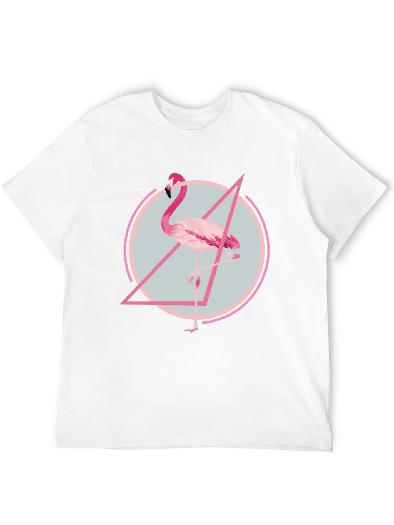 Flamingo Graphic Tee - Modern Print T-Shirt