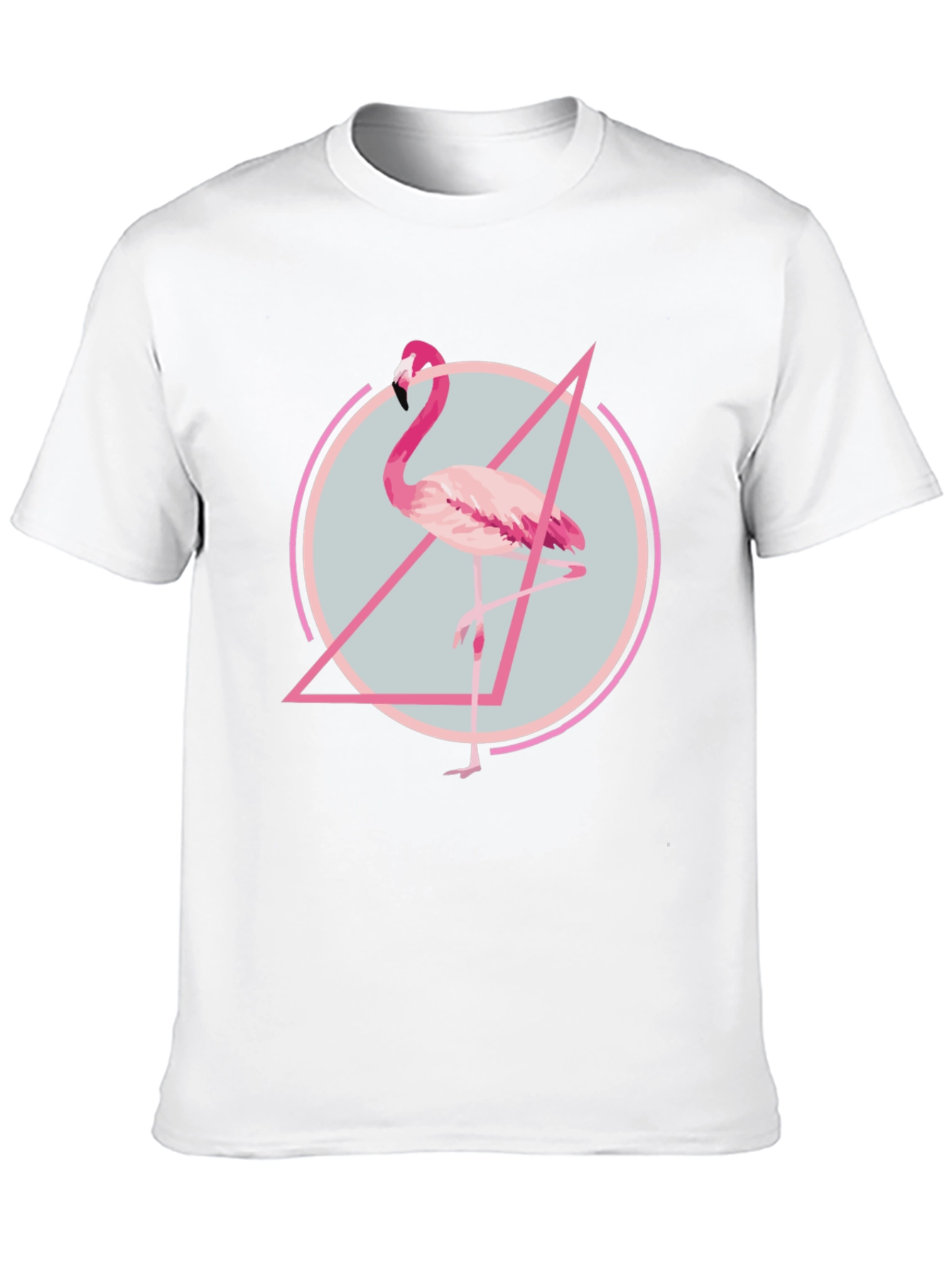 Flamingo Graphic Tee - Modern Print T-Shirt