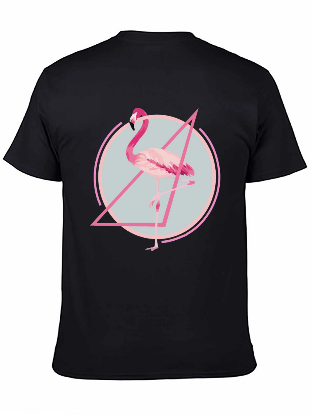 Flamingo Graphic Tee - Modern Print T-Shirt