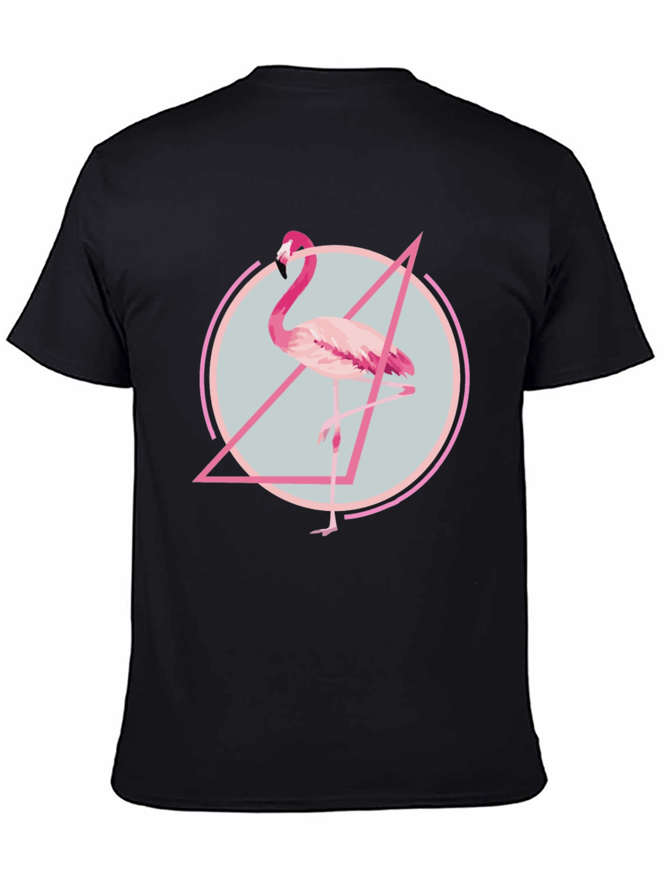 Flamingo Graphic Tee - Modern Print T-Shirt