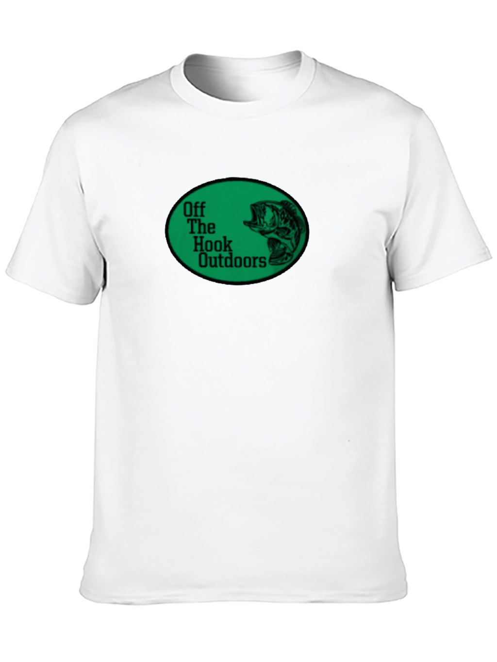 Off The Hook Outdoors Black Graphic T-Shirt