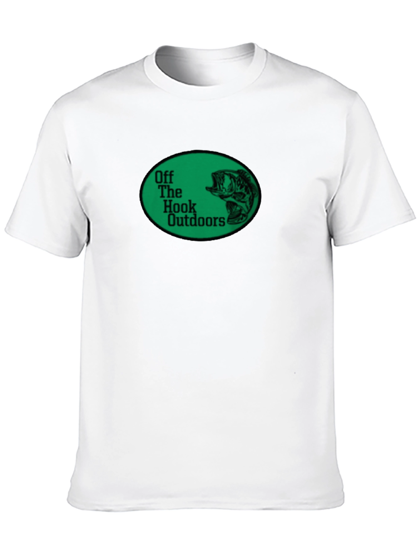 Off The Hook Outdoors Black Graphic T-Shirt