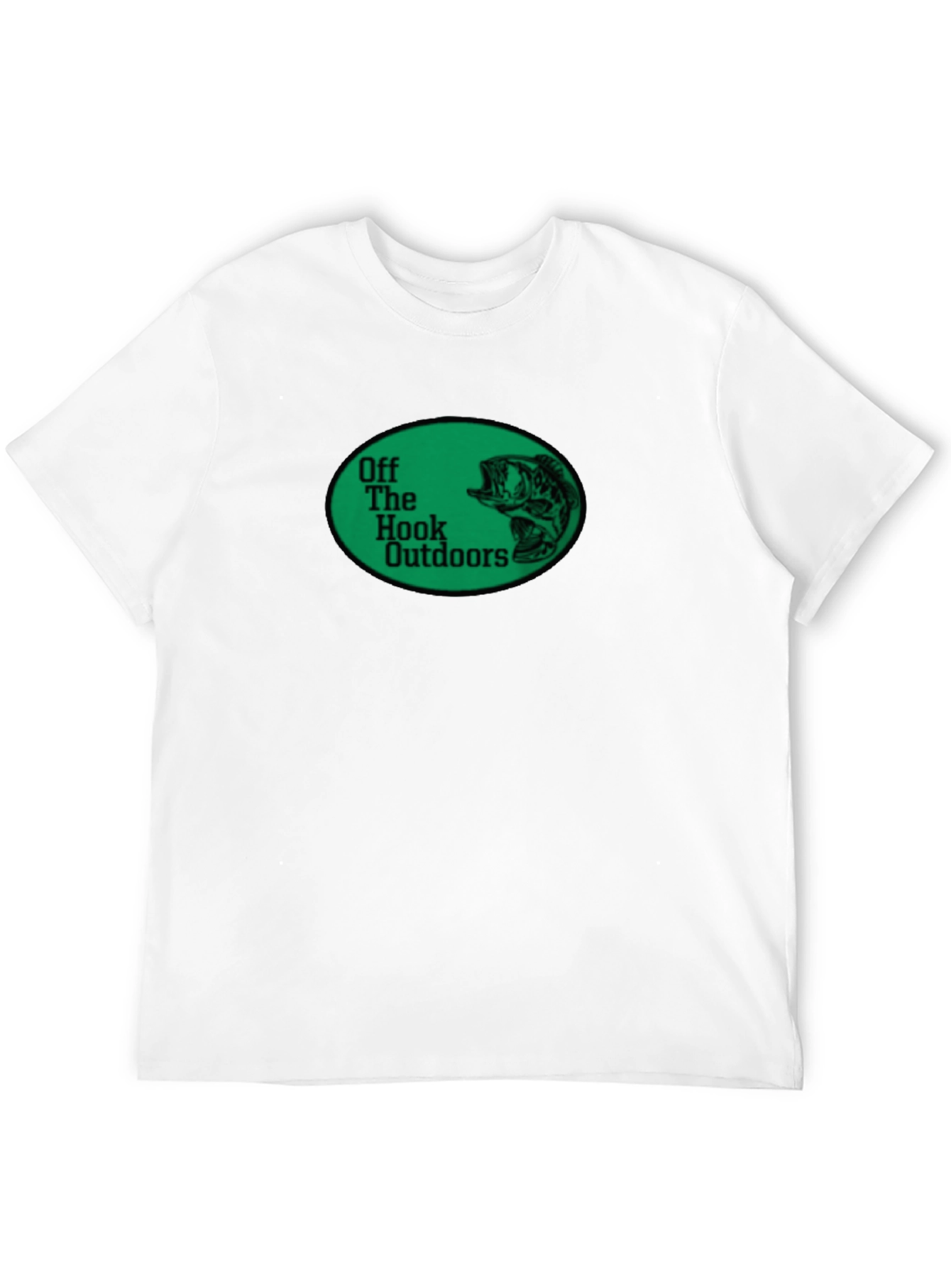 Off The Hook Outdoors Black Graphic T-Shirt