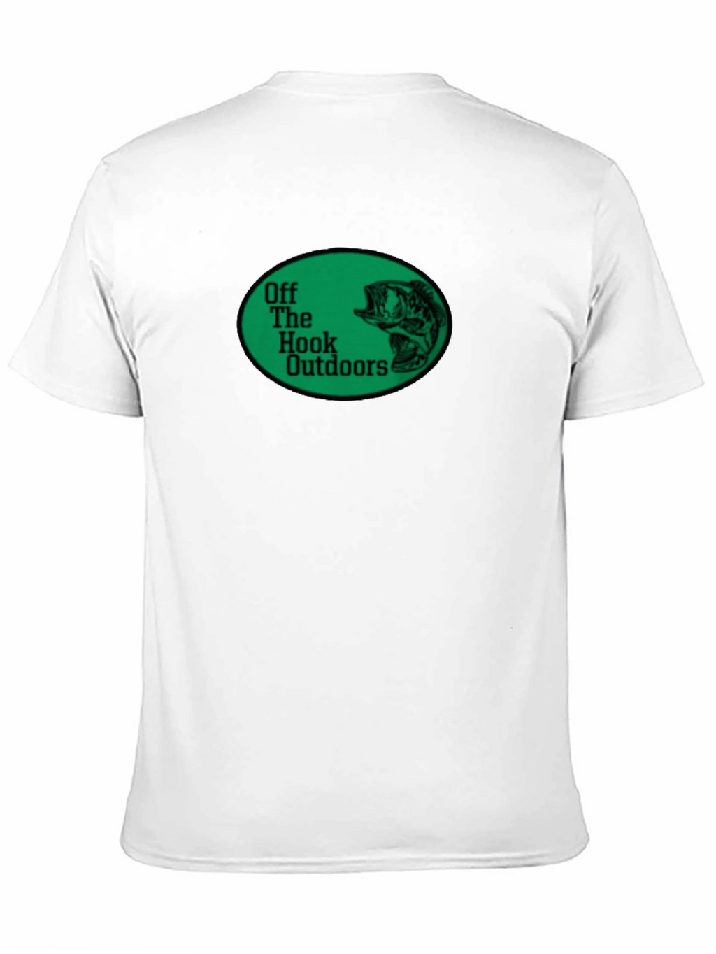 Off The Hook Outdoors Black Graphic T-Shirt