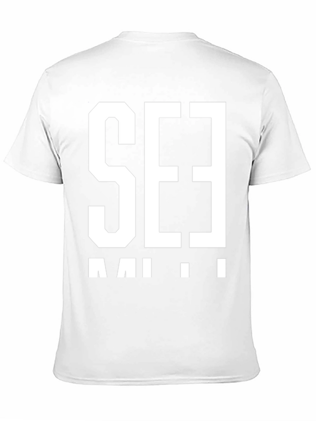 Bold Graphic T-Shirt - Black with White Print