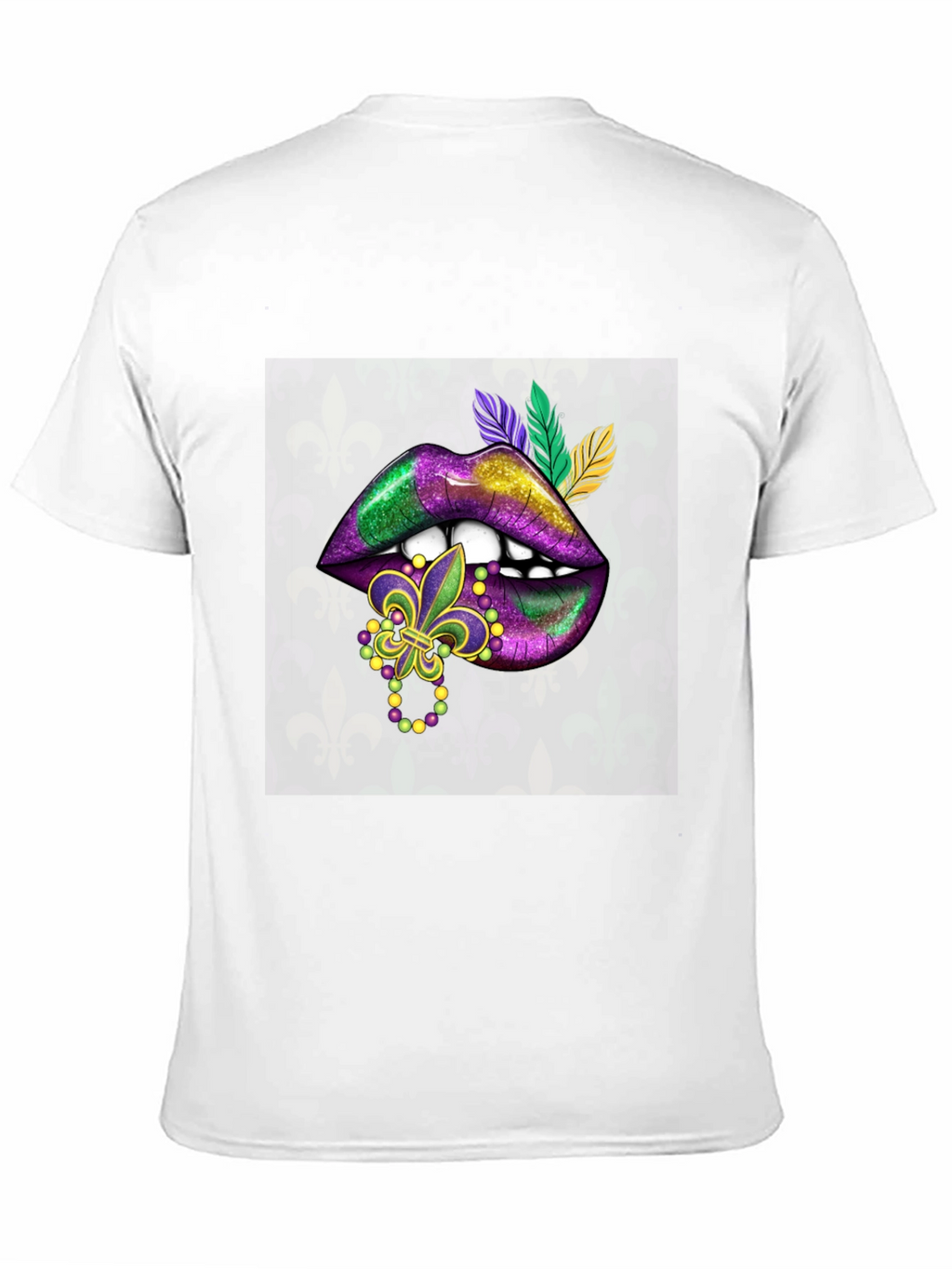 Mardi Gras Lips T-Shirt