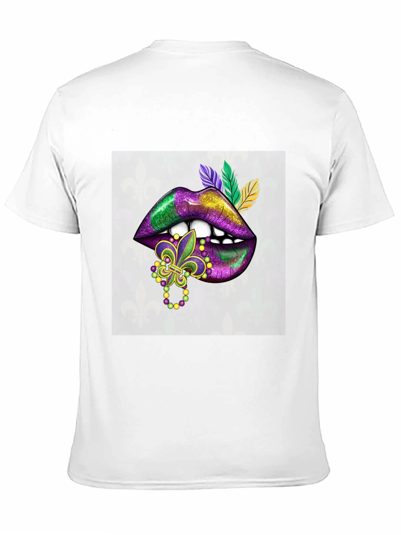 Mardi Gras Lips T-Shirt