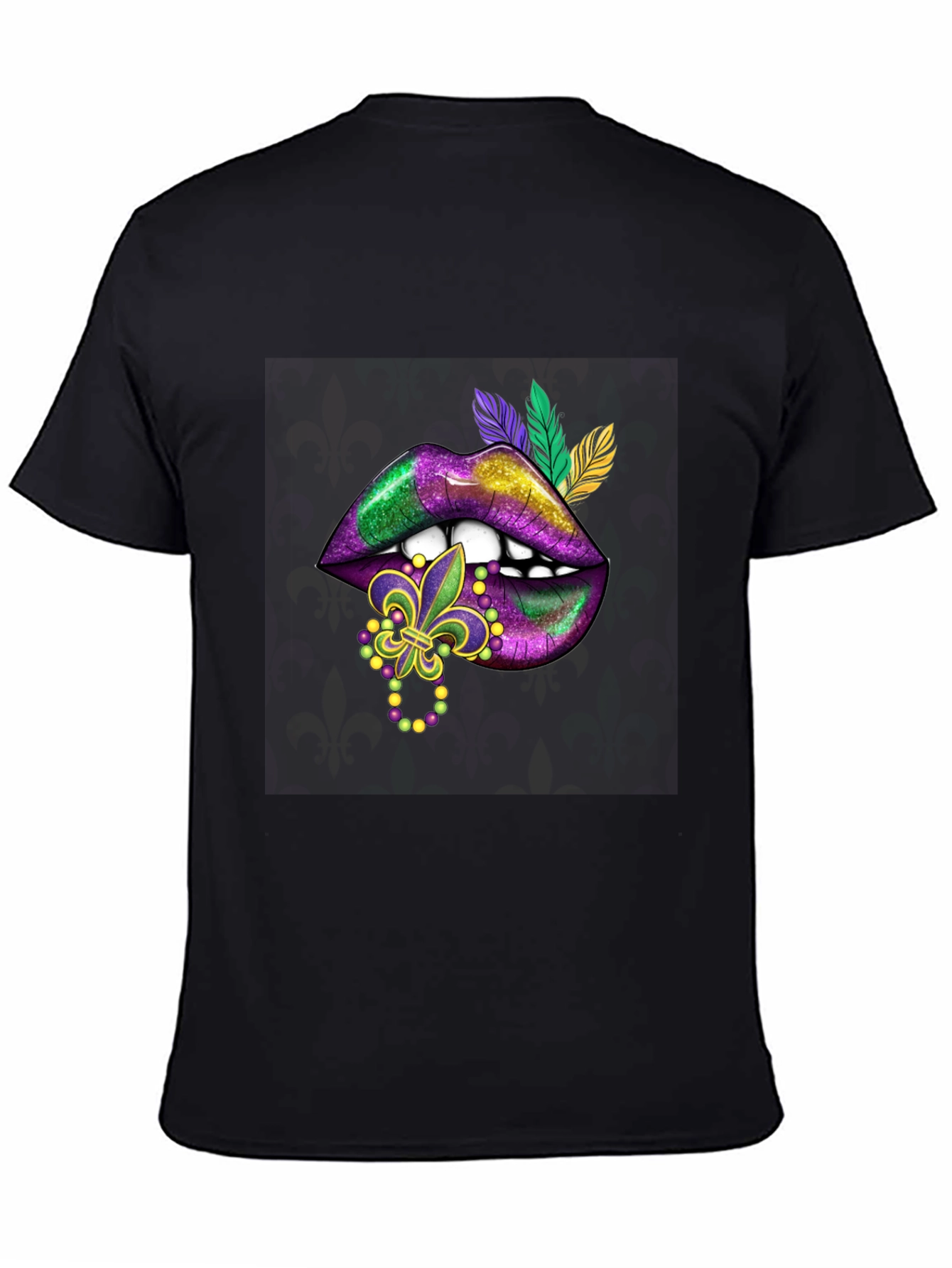Mardi Gras Lips T-Shirt