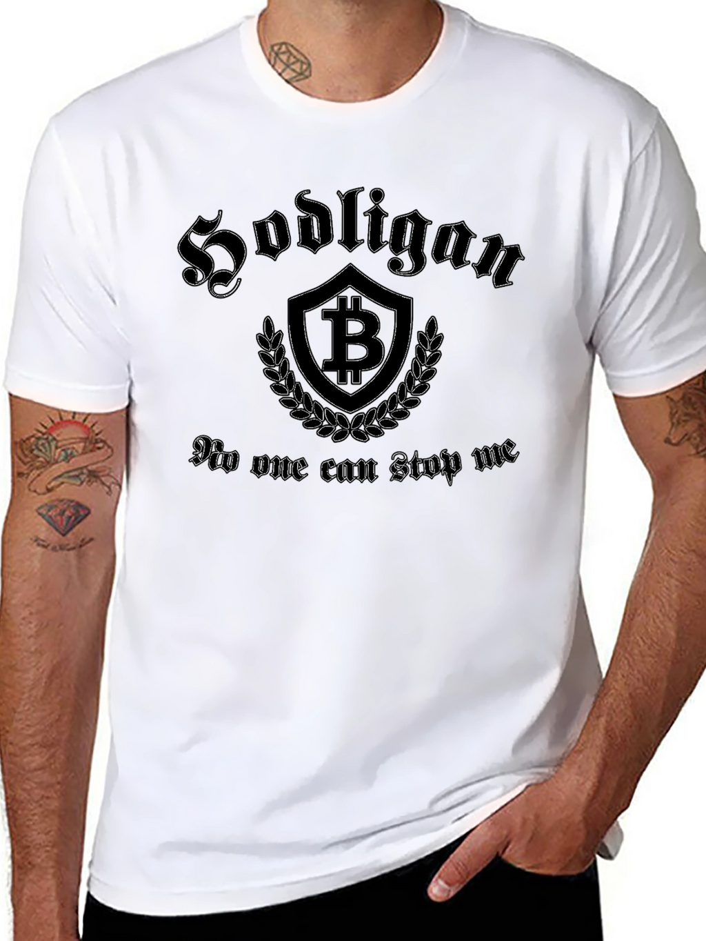 Hodligan Bitcoin Black T-Shirt