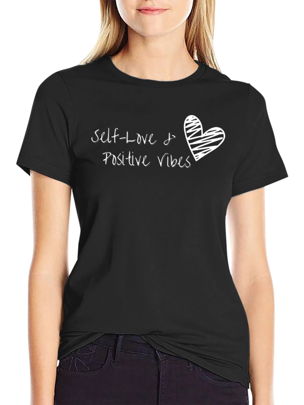 Self-Love & Positive Vibes Graphic Tee