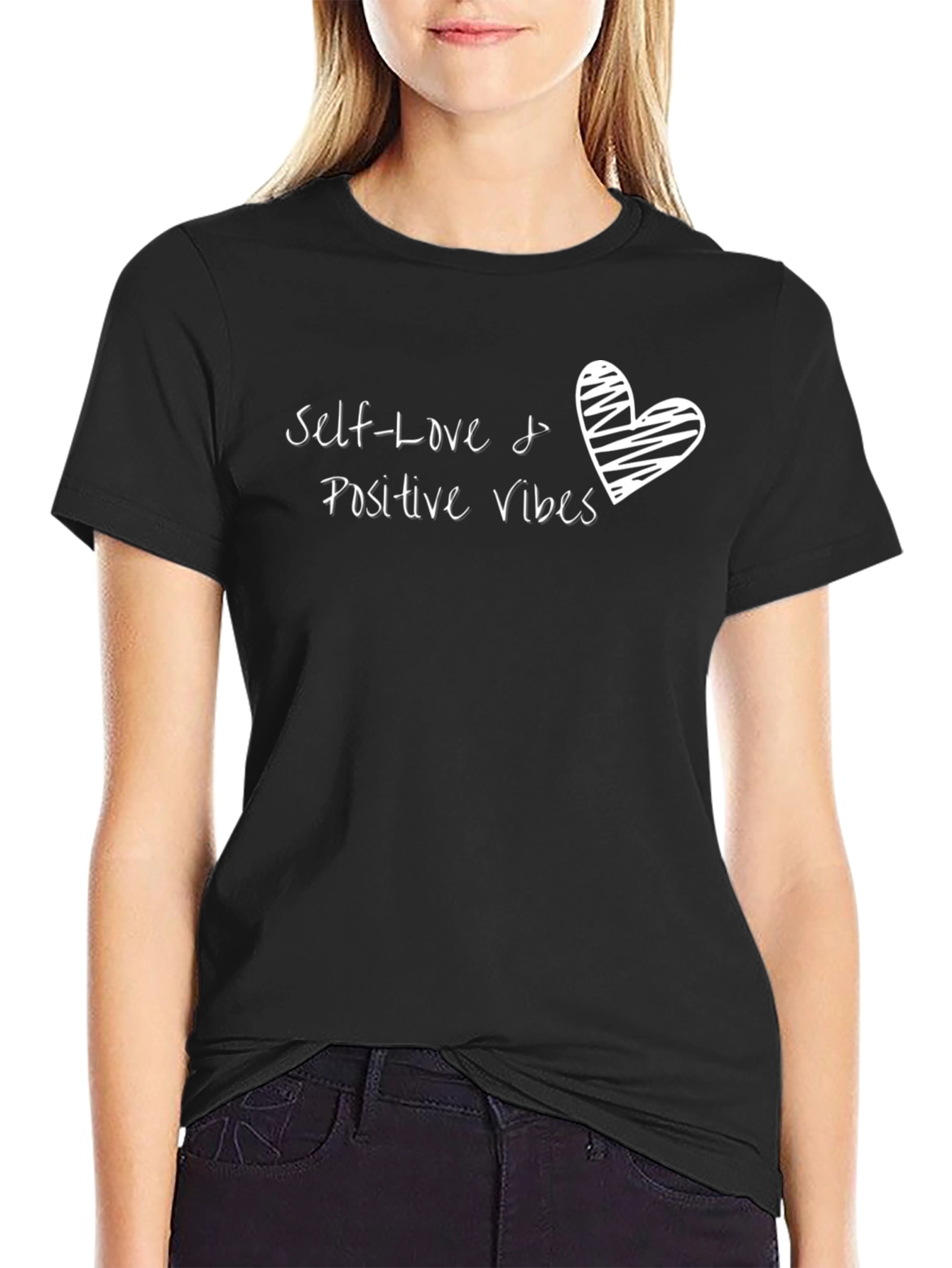 Self-Love & Positive Vibes Graphic Tee