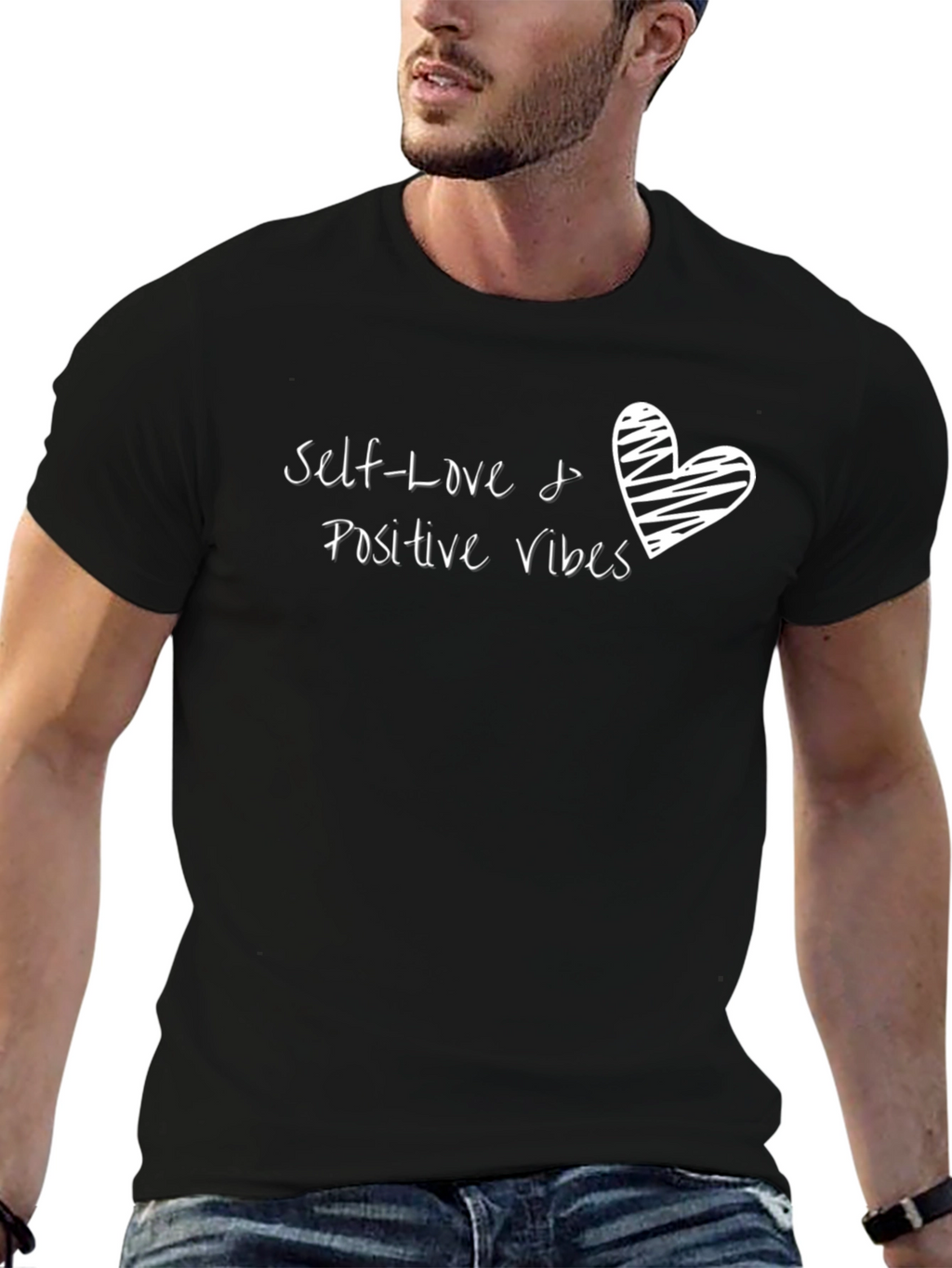 Self-Love & Positive Vibes Graphic Tee