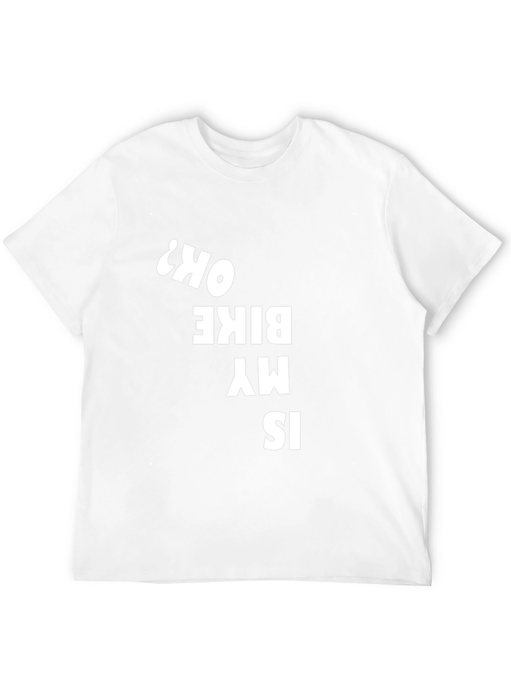 Is My Bike OK? Black Graphic Tee