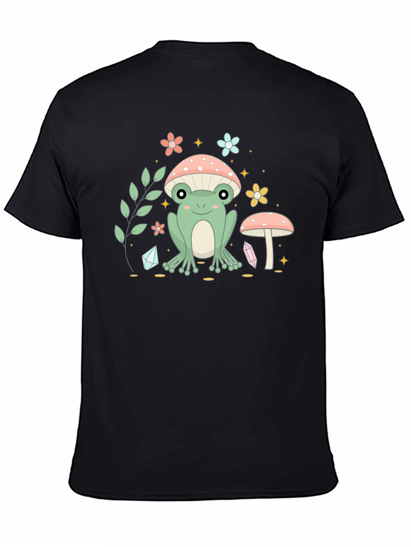Cute Frog Mushroom T-Shirt