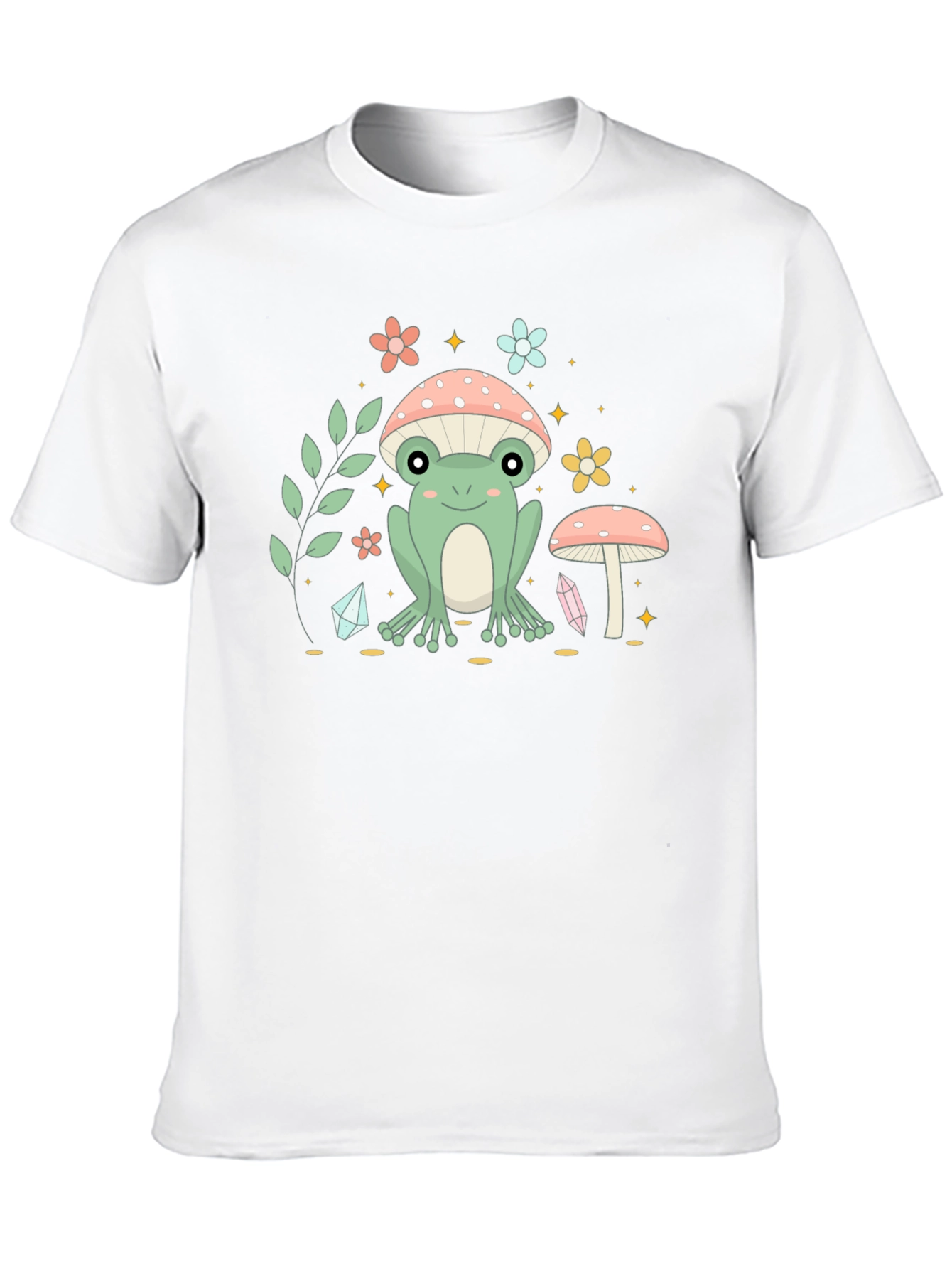 Cute Frog Mushroom T-Shirt