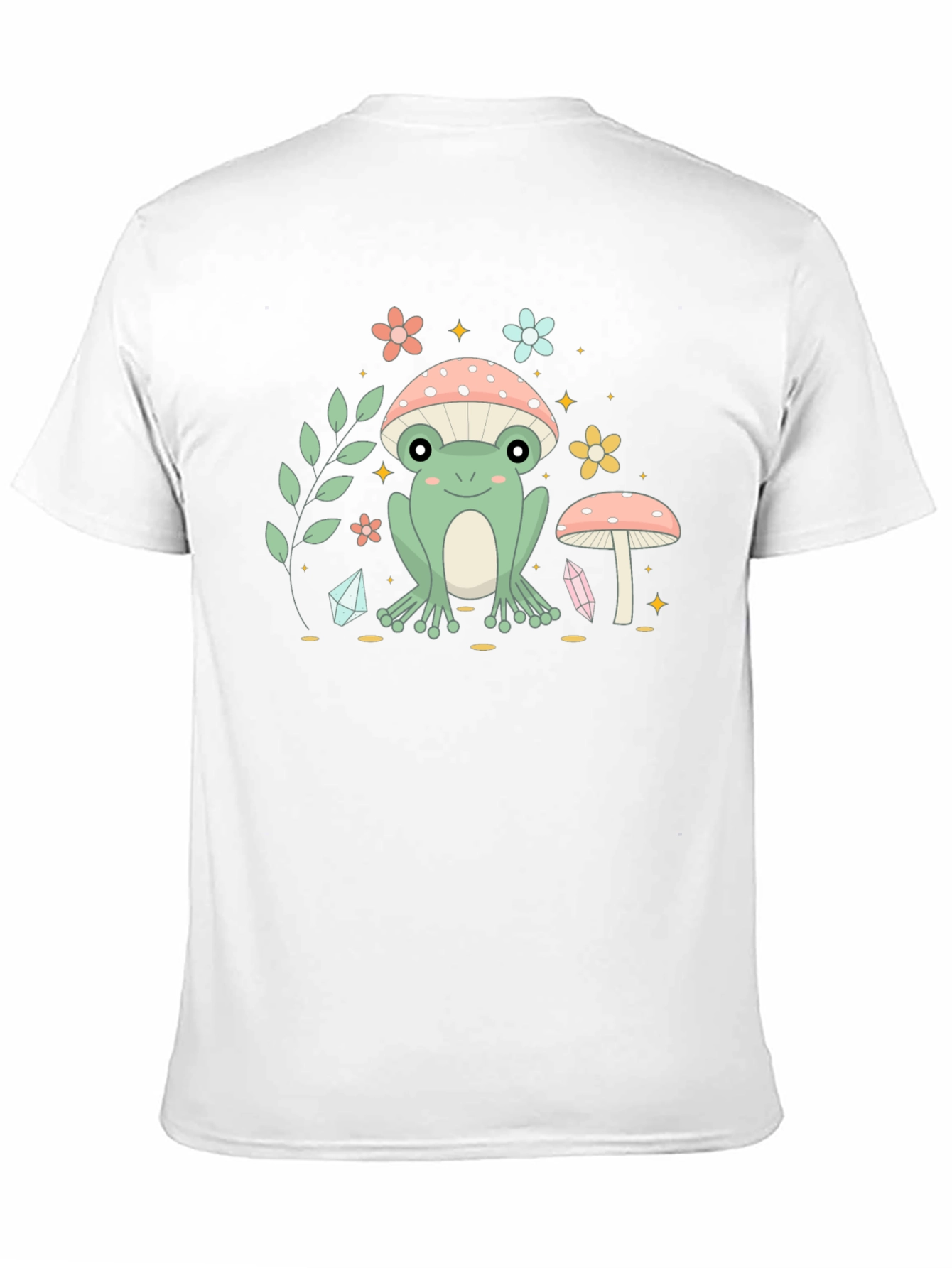 Cute Frog Mushroom T-Shirt