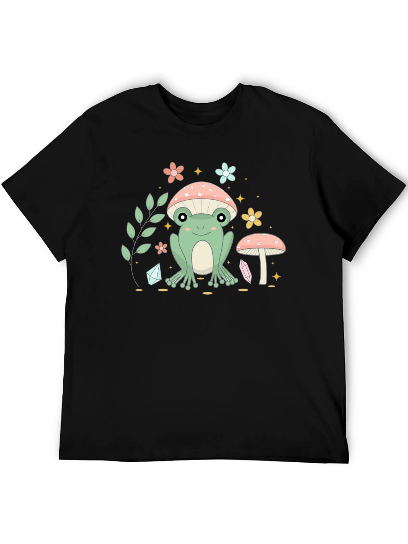 Cute Frog Mushroom T-Shirt