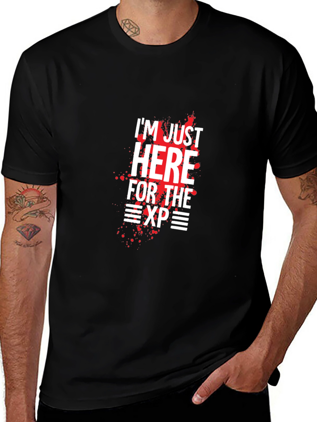 Im Just Here For the XP Graphic T-Shirt