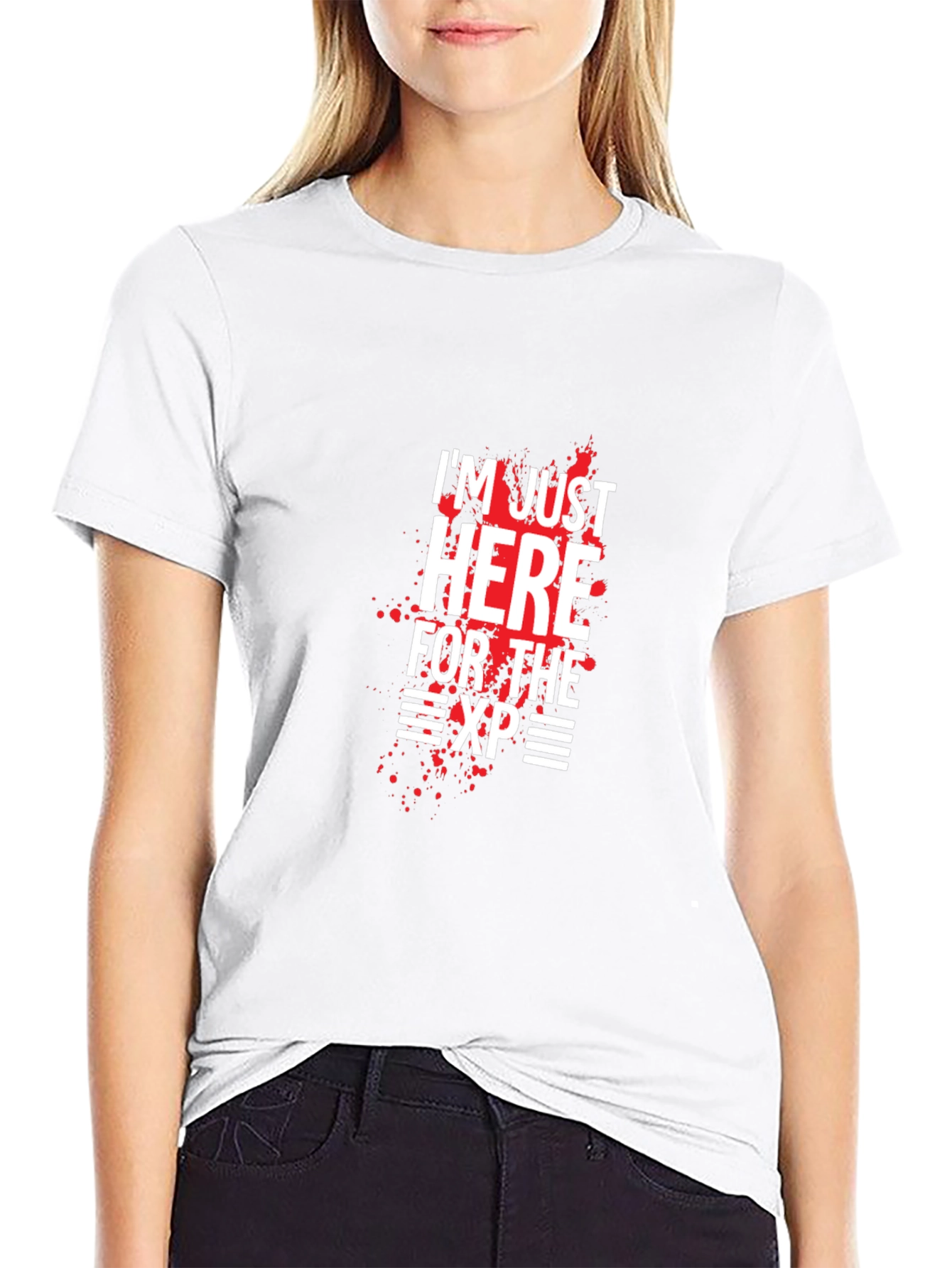 Im Just Here For the XP Graphic T-Shirt