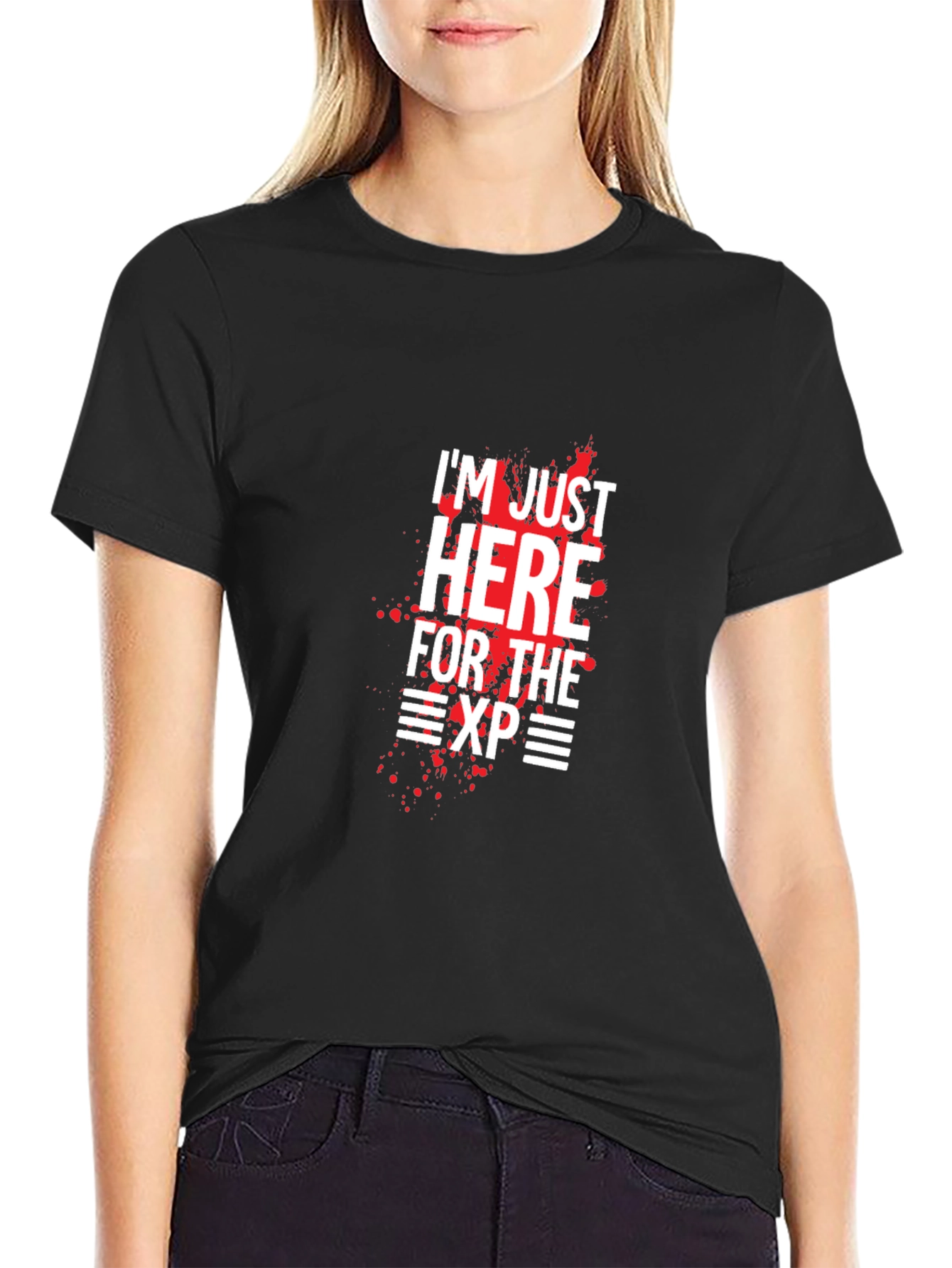 Im Just Here For the XP Graphic T-Shirt