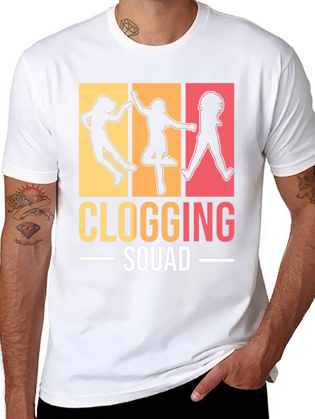 Clogging Squad Graphic Tee - Dance Team Shirt