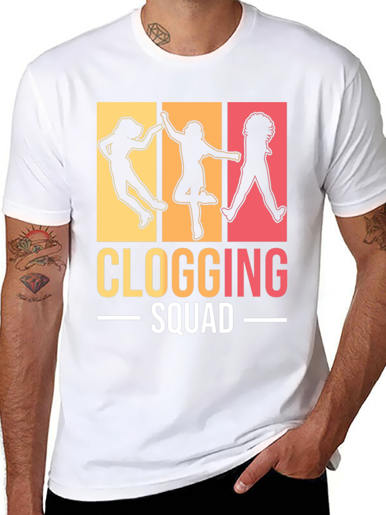 Clogging Squad Graphic Tee - Dance Team Shirt