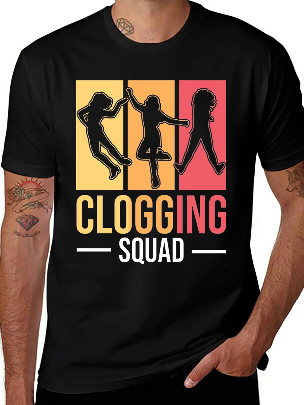 Clogging Squad Graphic Tee - Dance Team Shirt