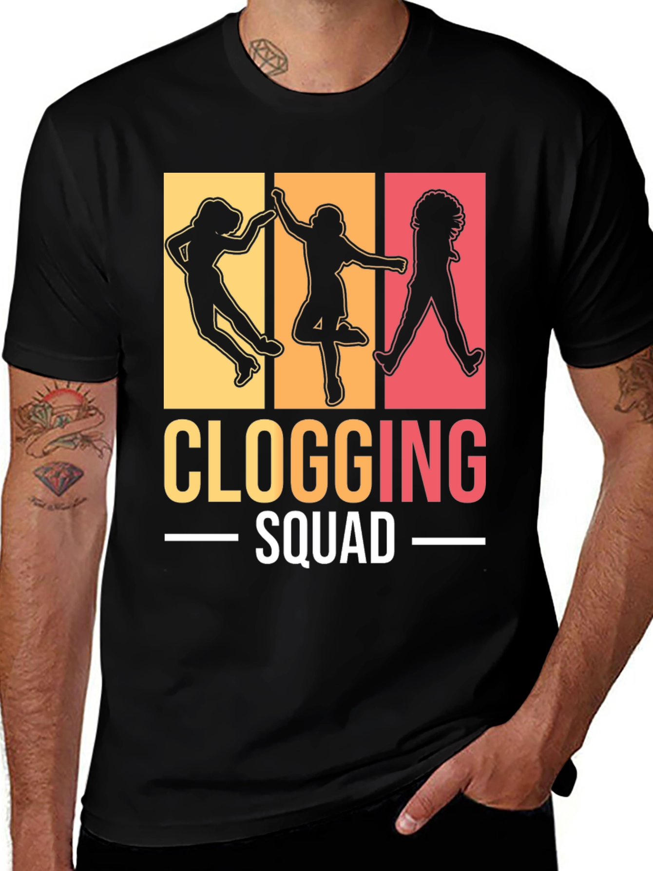 Clogging Squad Graphic Tee - Dance Team Shirt