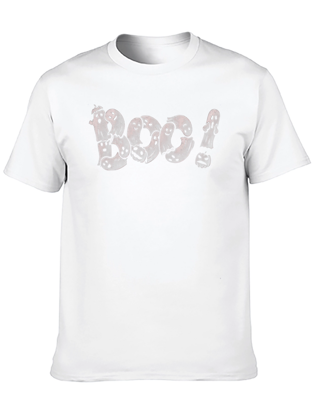 Spooky Boo! Ghost Graphic Tee - Halloween Fun