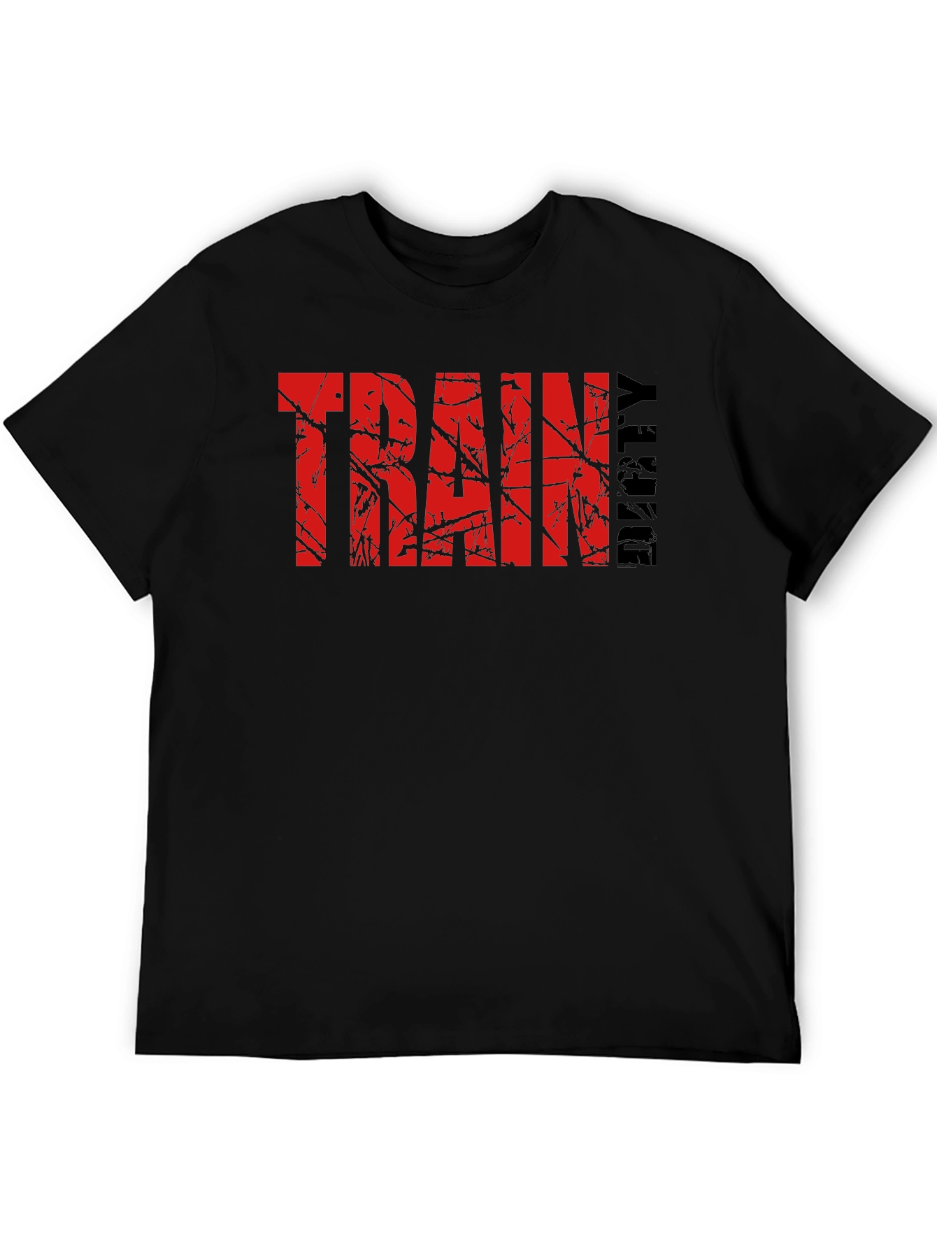 Train Dirty Black Graphic Tee