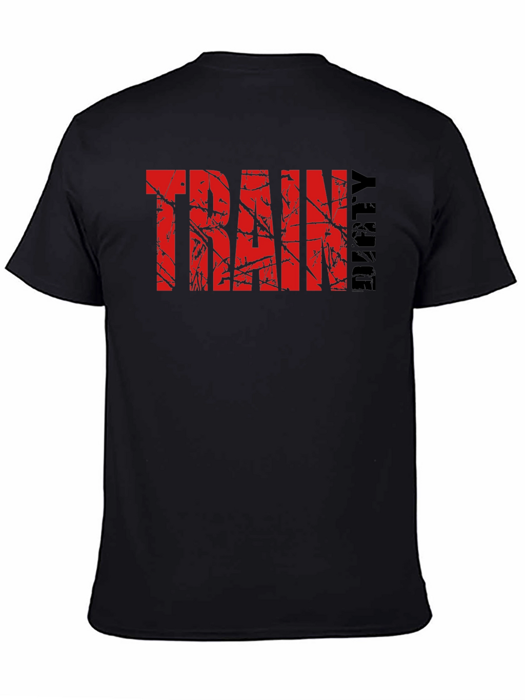 Train Dirty Black Graphic Tee