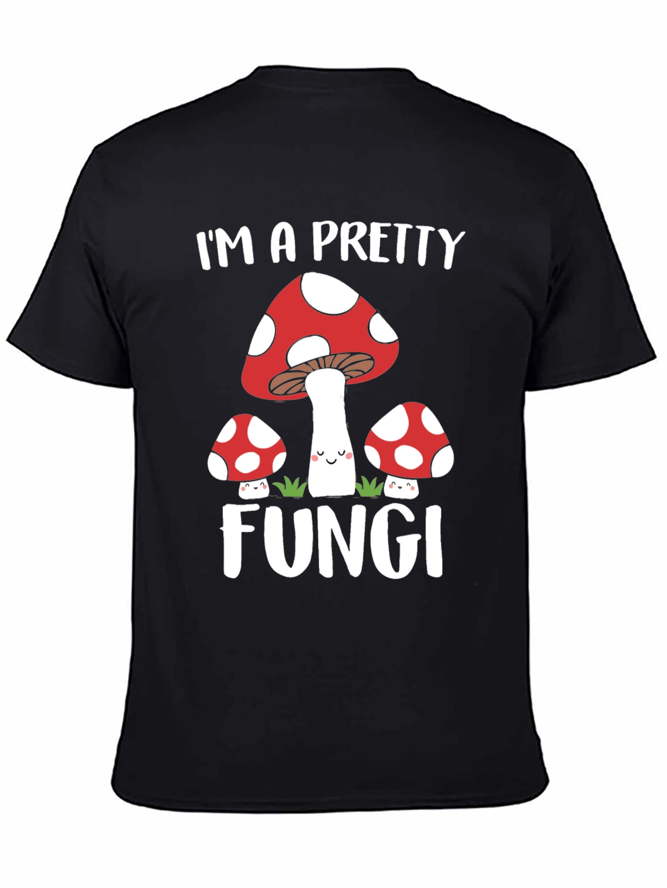 Pretty Fungi Graphic Tee - Unique Mushroom Design