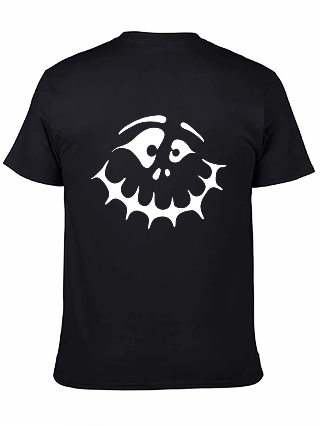 Spooky Face Graphic Tee - Halloween T-Shirt