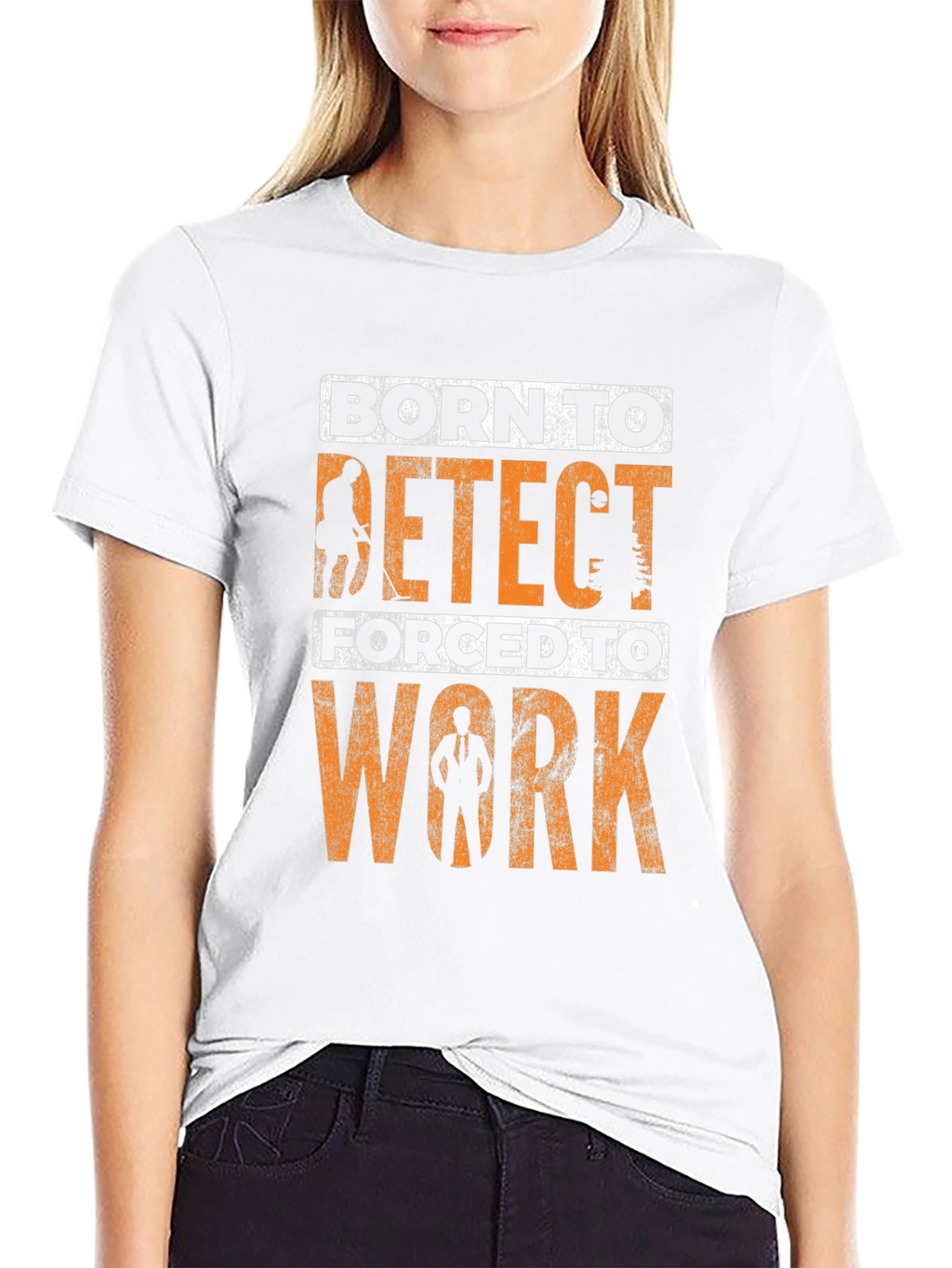 Born to Detect T-Shirt Metal Detecting Gift