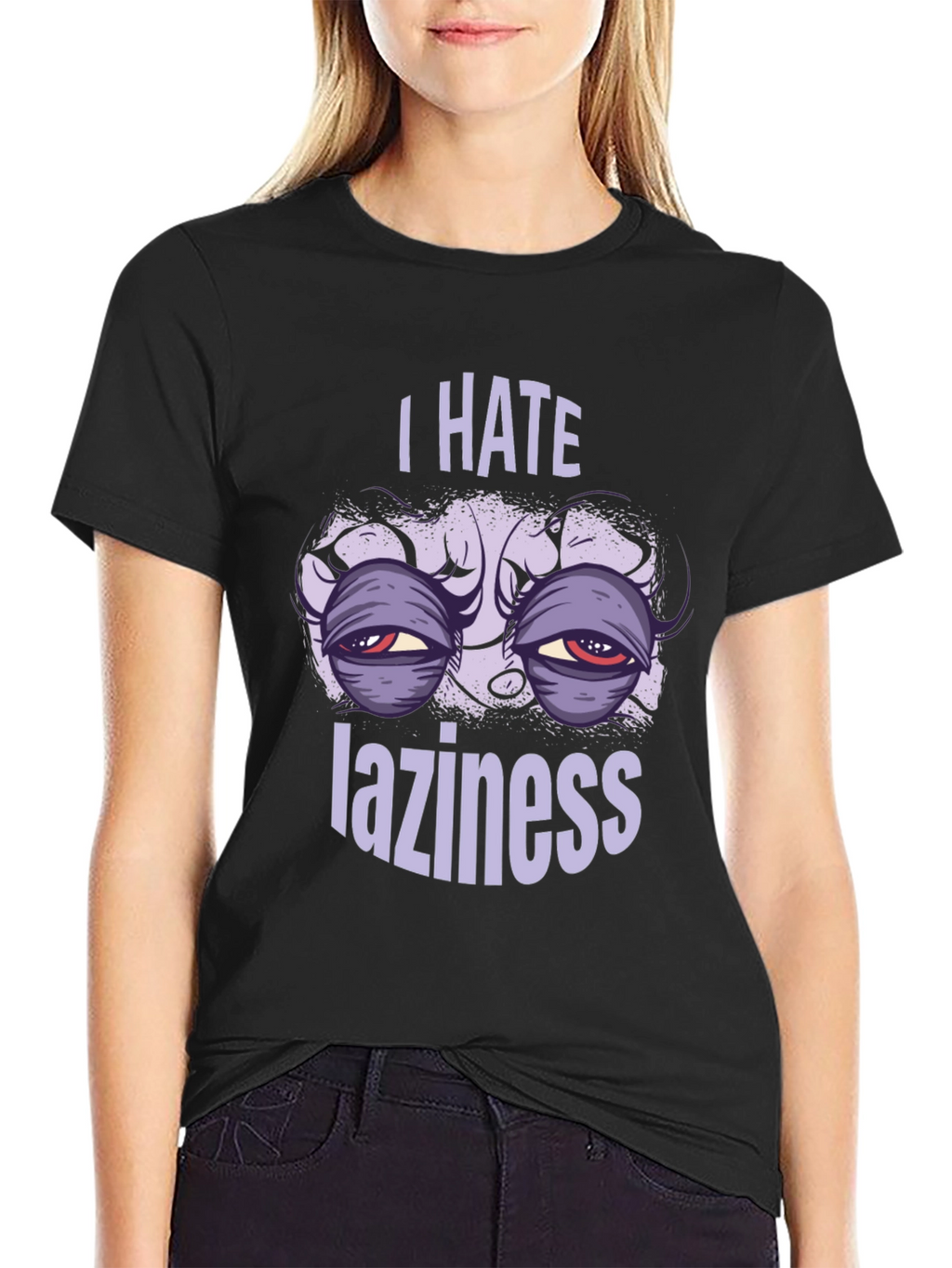 I Hate Laziness Graphic T-Shirt