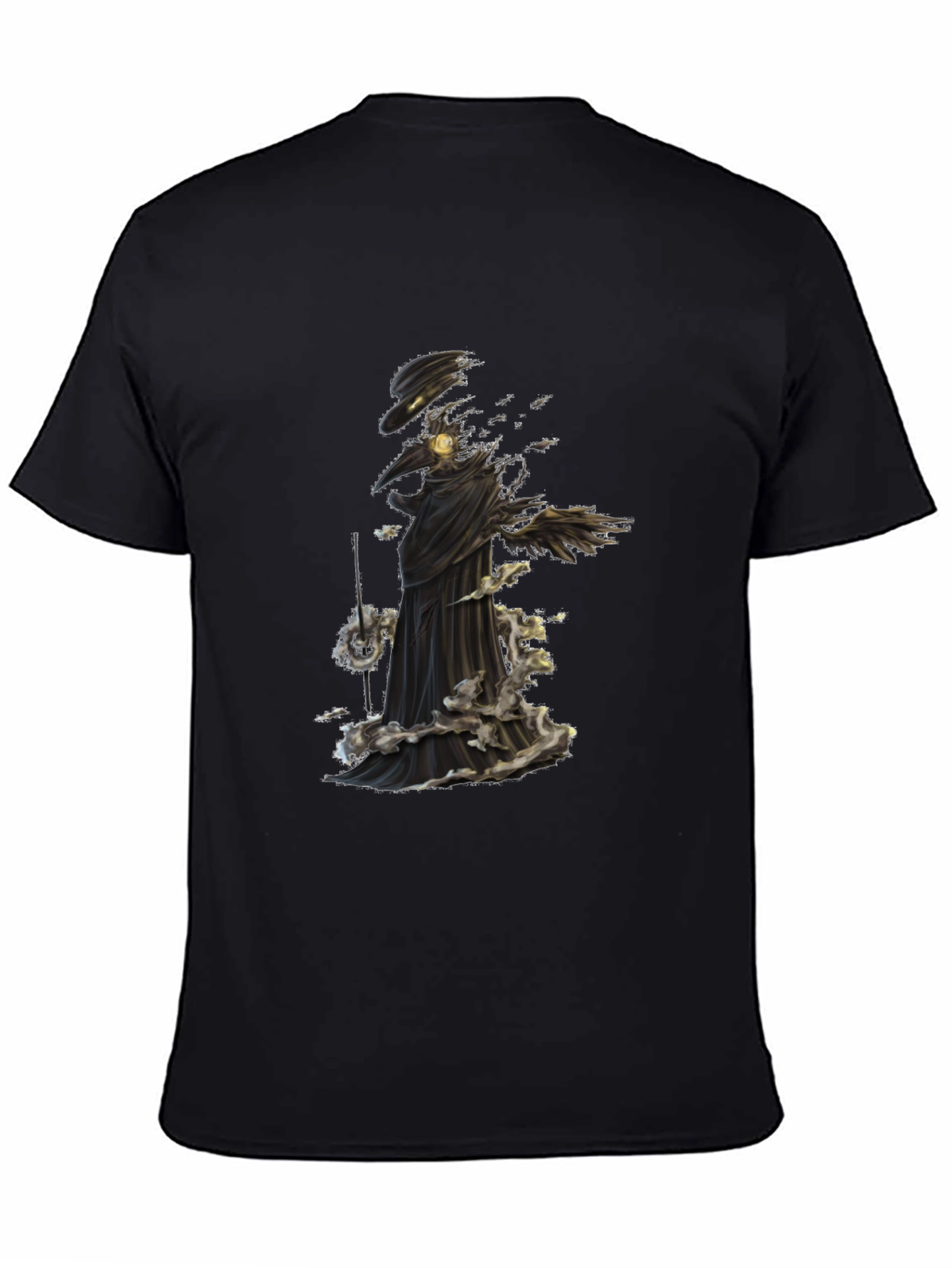 Plague Doctor Graphic Tee - Dark Humor Fashion