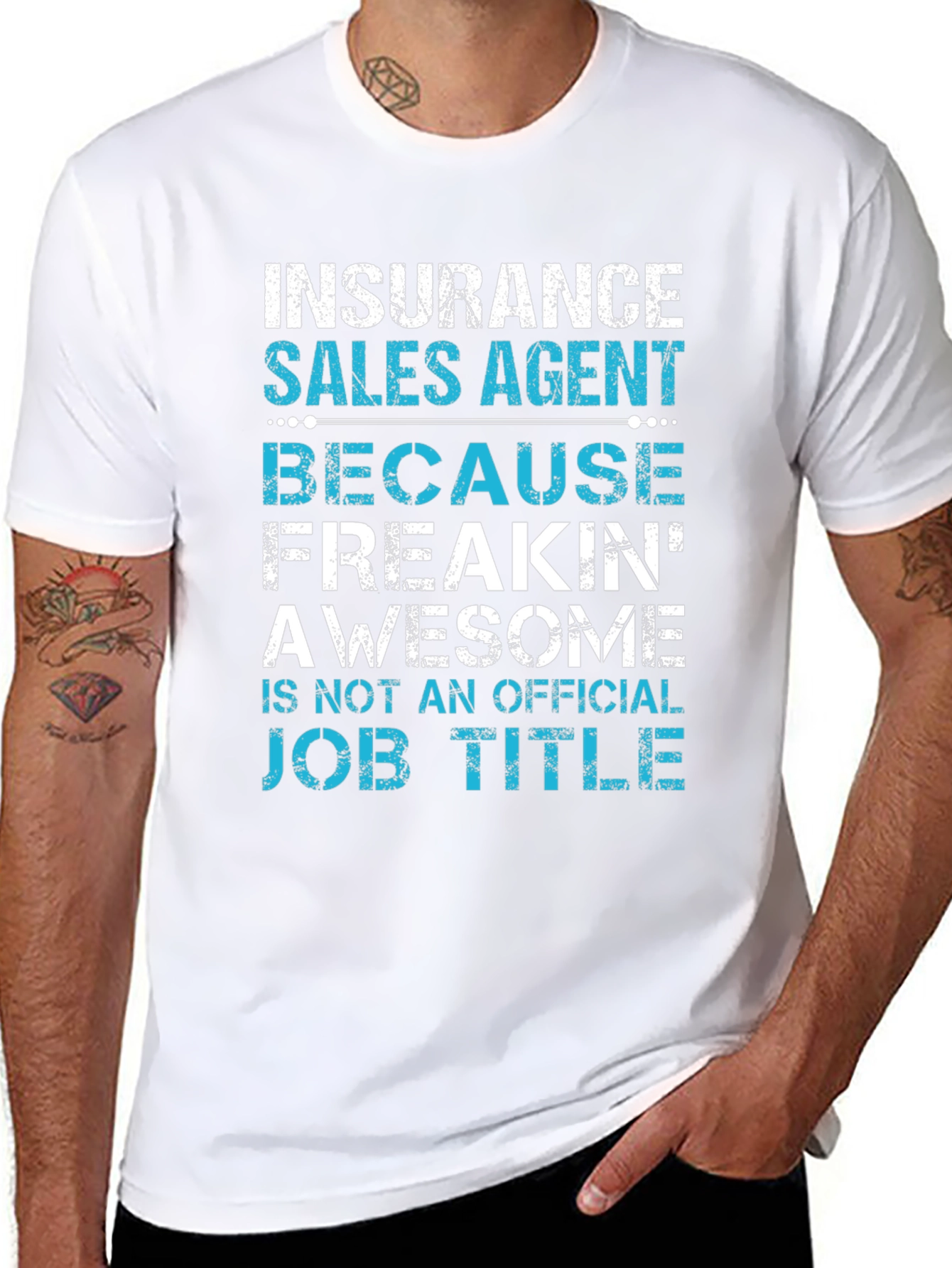 Insurance Sales Agent Awesome Job Title T-Shirt