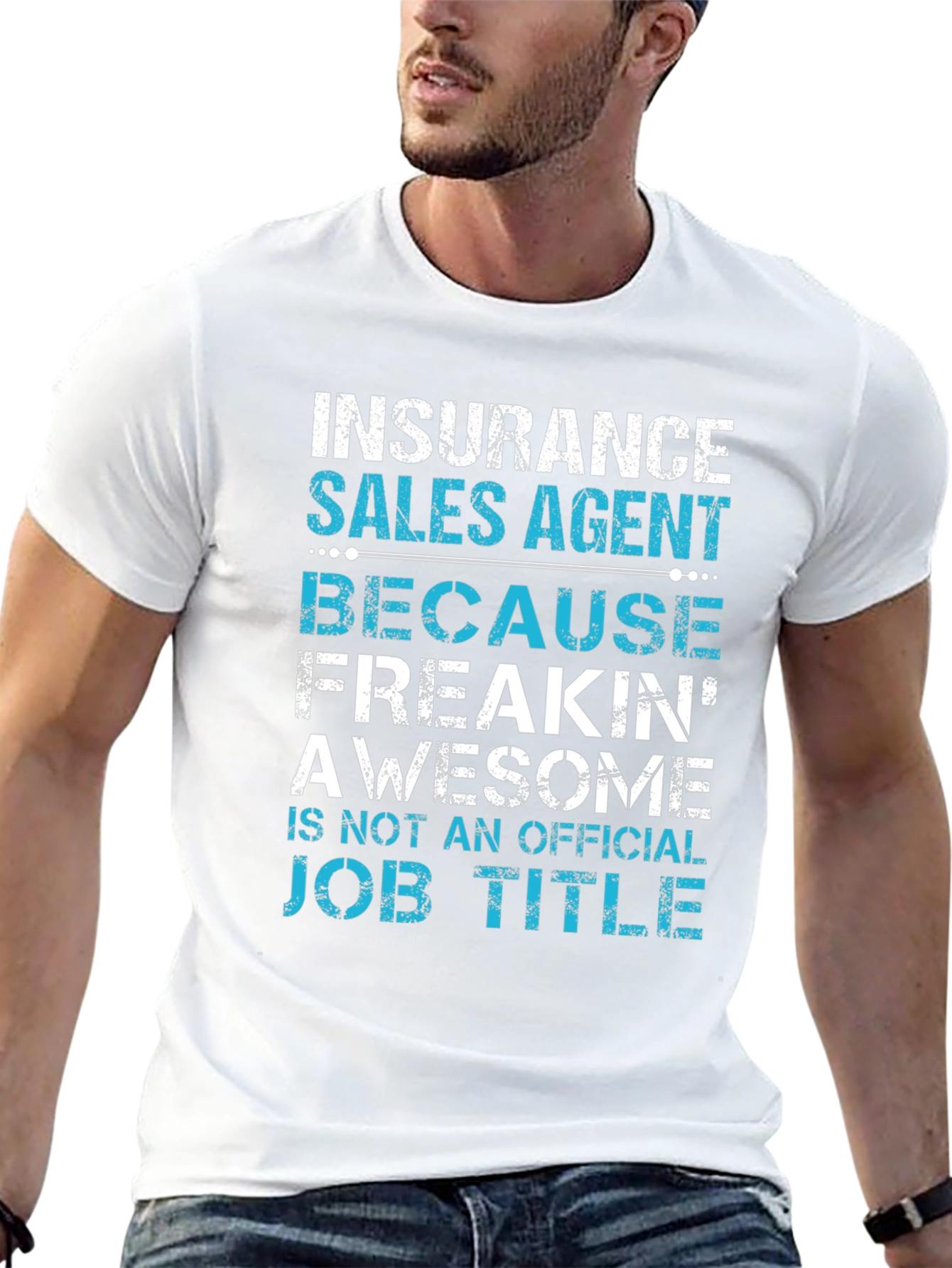 Insurance Sales Agent Awesome Job Title T-Shirt