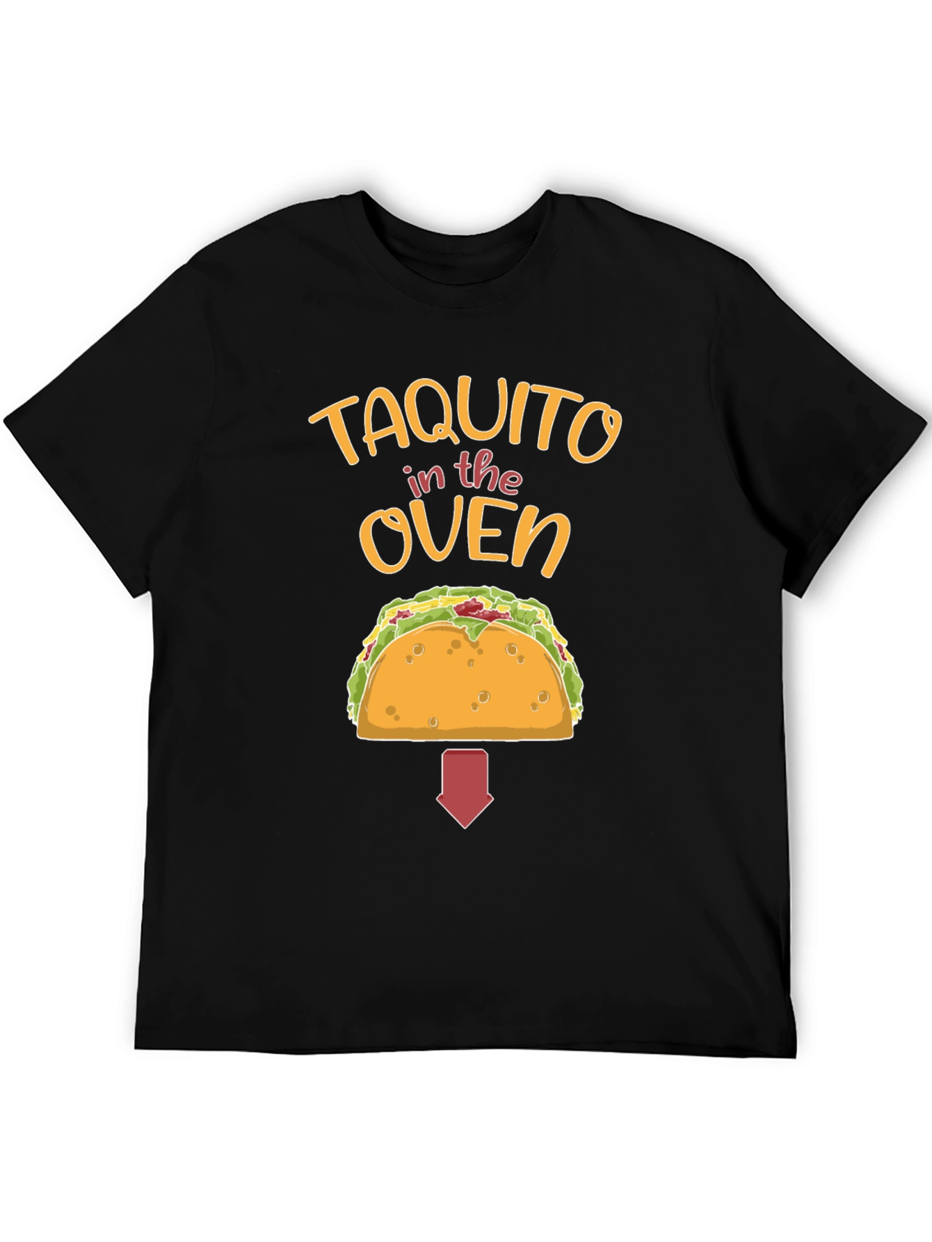 Taquito in the Oven Funny Maternity T-Shirt