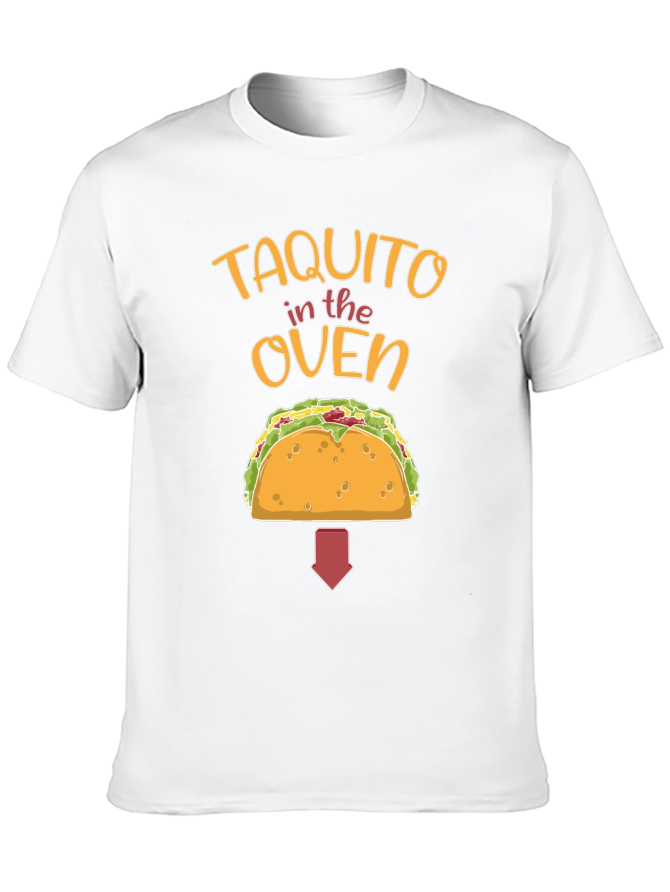 Taquito in the Oven Funny Maternity T-Shirt