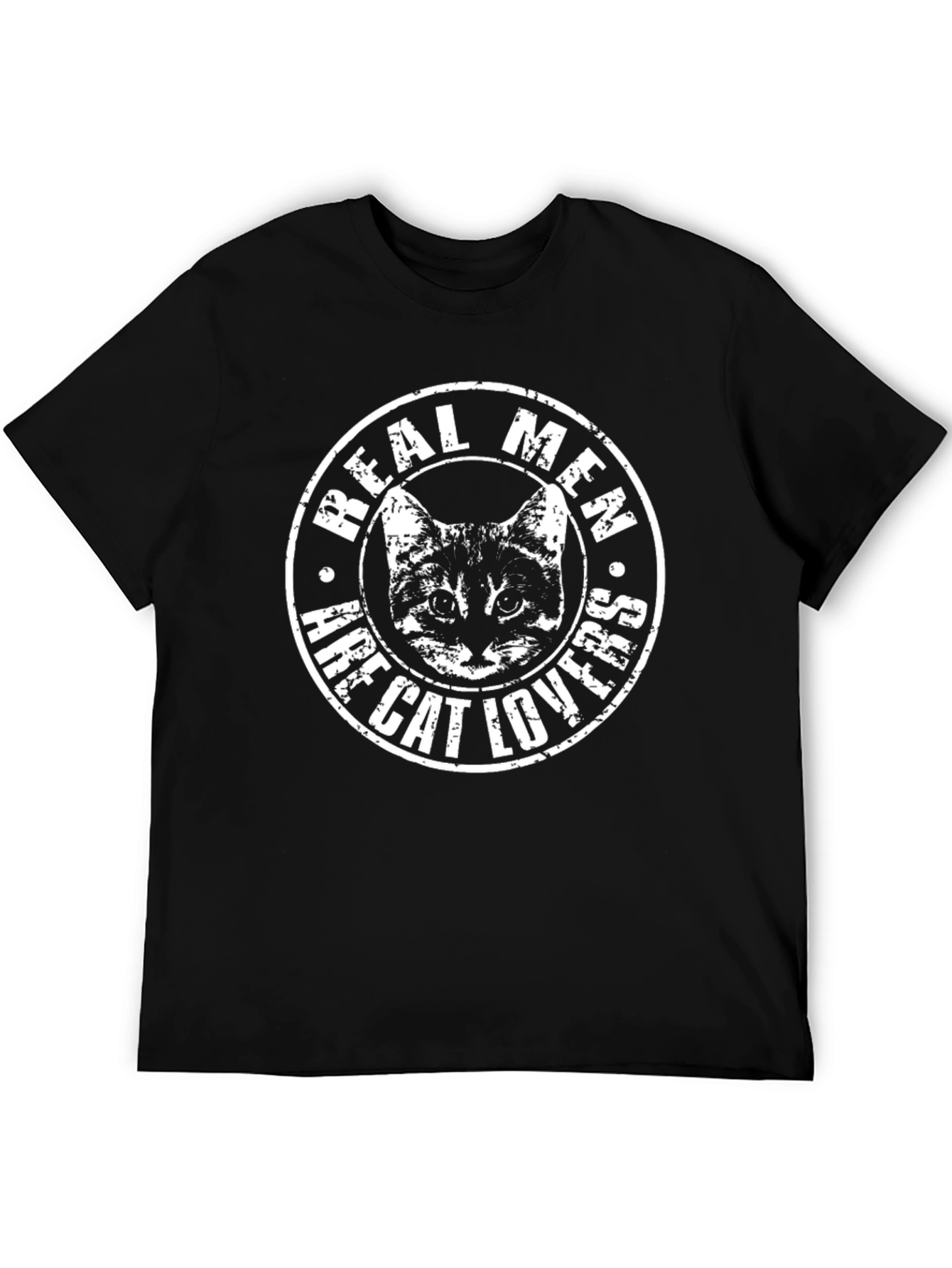 Real Men Are Cat Lovers T-Shirt